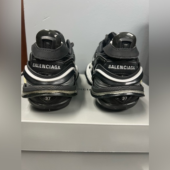NIB- Balenciaga Tyrex sneakers black and silver - Picture 3 of 6
